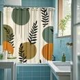 thumbnail image 3 of TIELUTT Doublure de Rideau de Douche en Tissu avec Renforcement Antirouille pour Salle de Bain Rideaux de Douche Extra Larges 108 Rideau de Douche avec Doublure Doublure de Rideau de Salle d'Exposition Rideau de Douche en Lin Rideau de Douche Court, 3 of 5