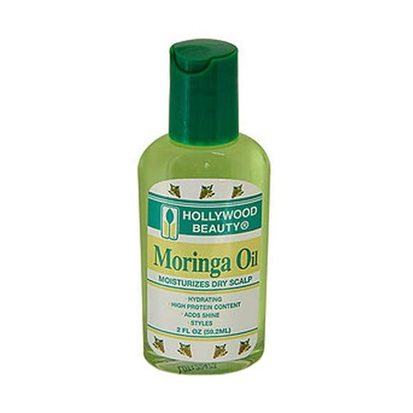 Hollywood Huile de Beauté, moringa, Vert, 2 Fl Oz