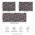 thumbnail image 2 of Ryvnso Satin Pillowcase Tulips and Leaves Pillow Cases Standard Size 40x20in, 2 of 6