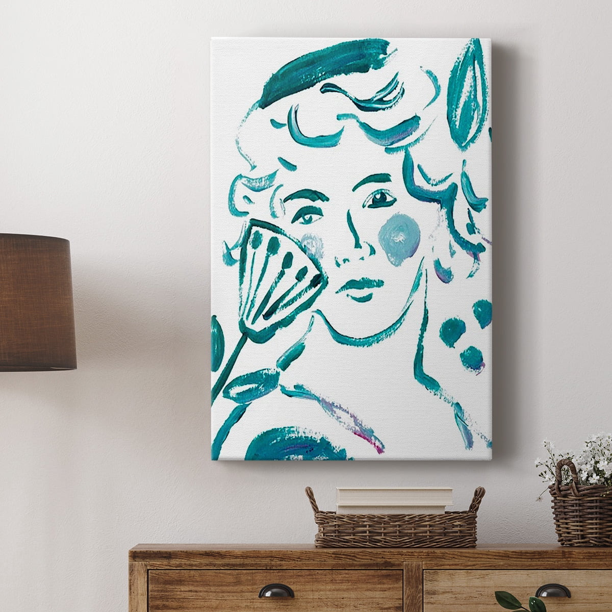 Budding Flower I Premium Gallery Wrapped Canvas - Ready to Hang