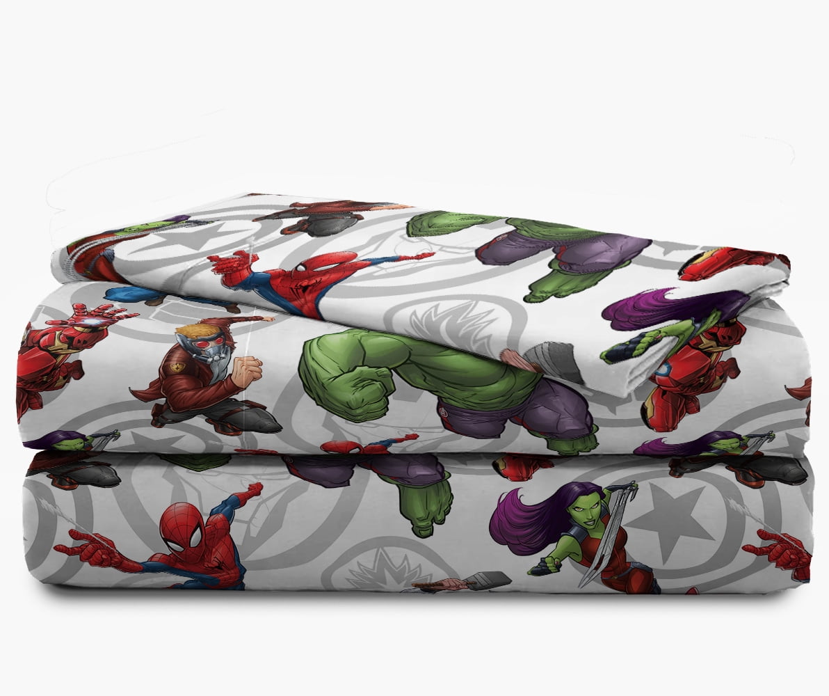 Marvel Avengers Marvel Team Twin Sheet Set