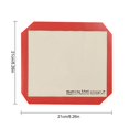 thumbnail image 3 of Silicone Baking Mat Heat-resistant Non Stick Dough Mat Pastry Mat for Kitchen, 3 of 10