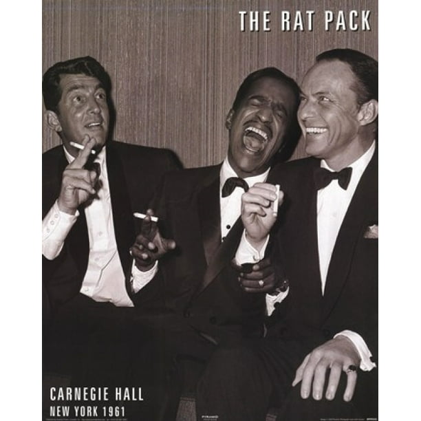 Rat Pack Carnegie Poster Print (20 X 16)