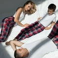 thumbnail image 2 of SF Womens Tartan Lounge Pants, 2 of 2