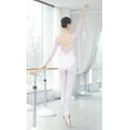 thumbnail image 5 of Long Sleeve One Piece Gymnastics Ballet Leotards Outfit Top Workout Clothes Wear, 5 of 8