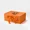 Print D, variant on Geoto 9.25"×6.69"×3.94" A5 Deep Orange Digital Printing Gift Box with Ribbon for Halloween, Luxury Rigid Magnetic Closure Box(Print D)