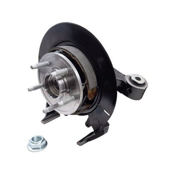 Rear Left Steering Knuckle - Compatible with 2006 - 2010 Mercury Mountaineer Sport Utility 4-Door 2007 2008 2009