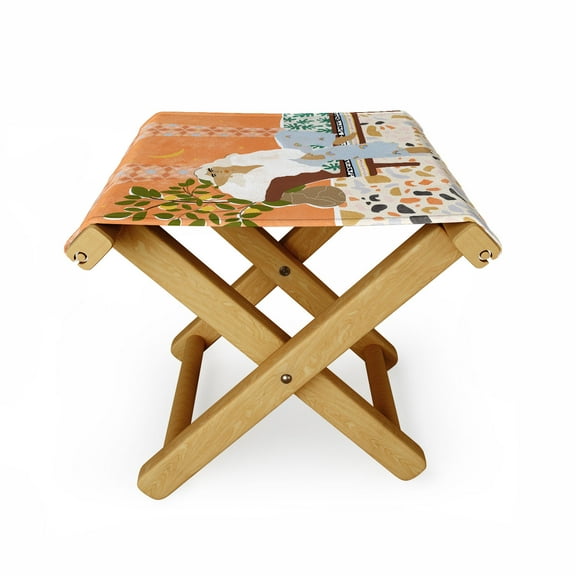 Society6 There is Always Sunshine After by Alja Horvat Outdoor Ottoman