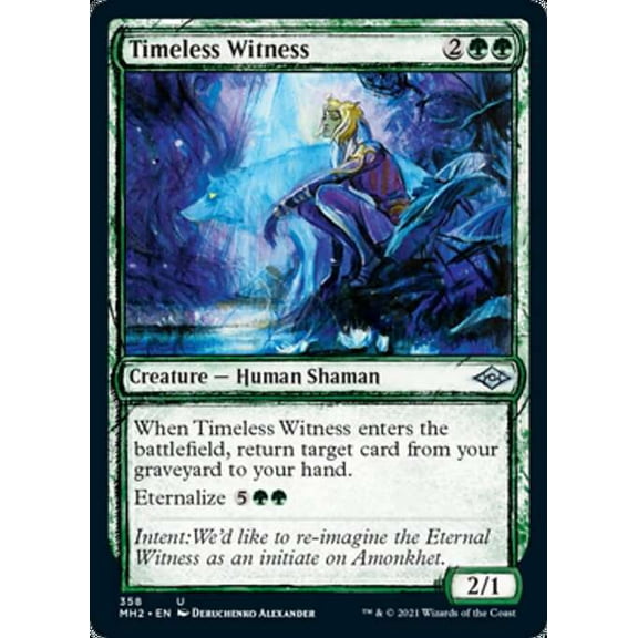 MtG Modern Horizons 2 Uncommon Timeless Witness (Showcase) #358