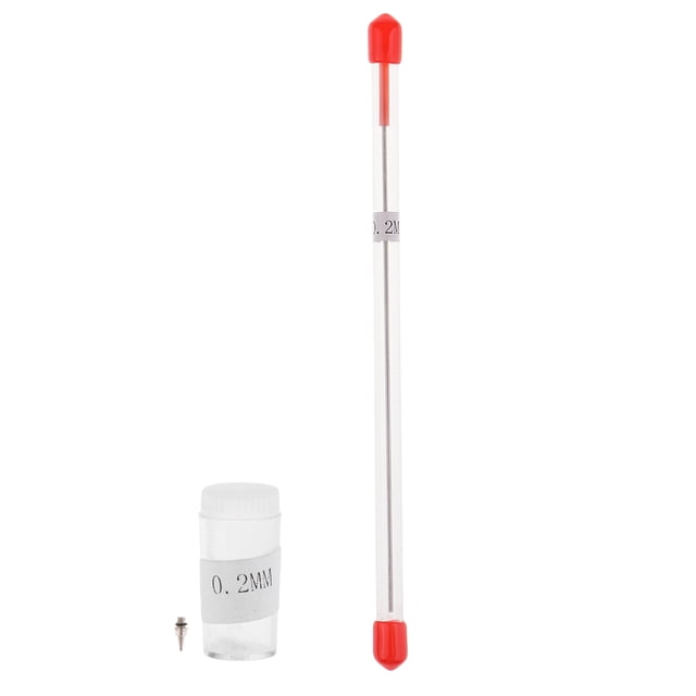Accesorios De La Pulverizadora Para Aerógrafo De 0, Partes De La De Aerografía La Boquilla Y La De Repuesto Para Aerógrafo D perfecl Reemplazo de la boquilla del aerógrafo