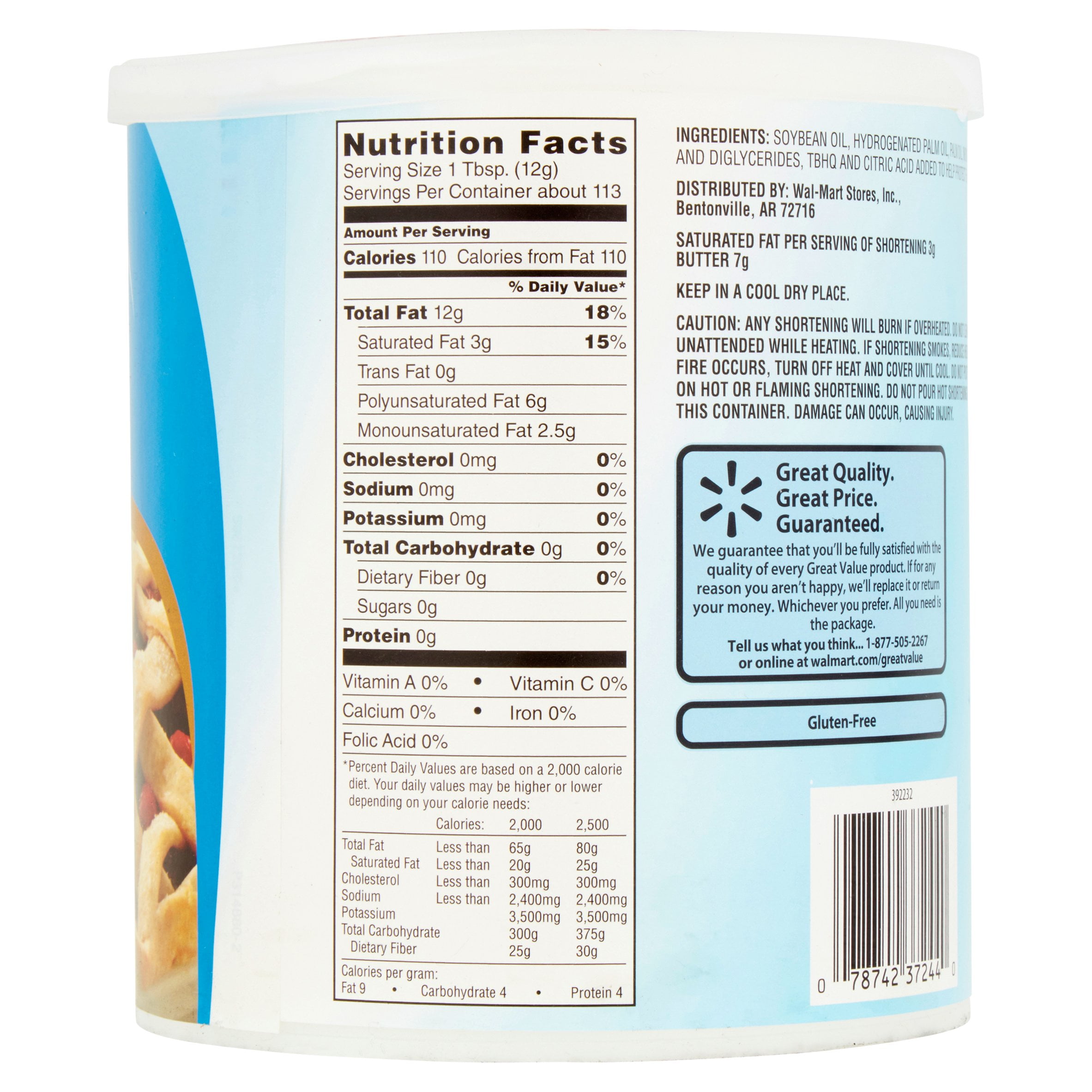 Shortening Nutrition Facts Nutrition Ftempo Shortening Nutrition Facts Nutrition Ftempo