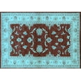 thumbnail image 1 of Ahgly Company Indoor Rectangle Oriental Light Blue Industrial Area Rugs, 8' x 12', 1 of 4