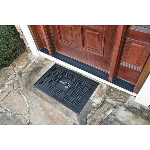 Nfl New England Patriots Medallion Door Mat Walmart Com Walmart Com