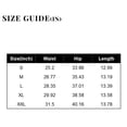 thumbnail image 3 of Dress Shorts for Women High Waisted Trouser Summer Business Womens Dressy Casual Pleated Wide Leg Shorts Black 2XL, 3 of 4