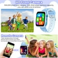 thumbnail image 5 of SHANNA 4G Smart Watch for Kids, GPS Tracker Watch, 2- Way Calling, Camera, SOS, WiFi, Touch Screen Kids Phone Watch for 4-12 Boys Girls Gifts, Blue, 5 of 9