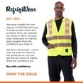 thumbnail image 5 of RefrigiWear HiVis Safety Vest with LED Lights - High-Visibility Reflective Workwear, ANSI Compliant, Enhanced Night Safety, 5 of 6