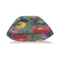 thumbnail image 4 of Vibrant Peacocks Amid Florals Throw Pillow Covers Pillowcases 16 x 16 Inch Home Decor 2 Packs for Bedroom Sofa, 4 of 6