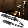 thumbnail image 3 of Cerradura de cadena antirrobo, cerradura de cadena de seguridad duradera de acero inoxidable, cadena de protección para puerta probada y confiable, 3 of 10