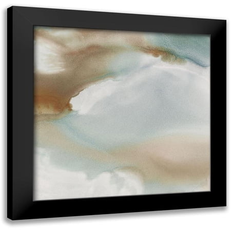 Urban Road 12x12 Black Modern Framed Museum Art Print Titled - Whitsunday I