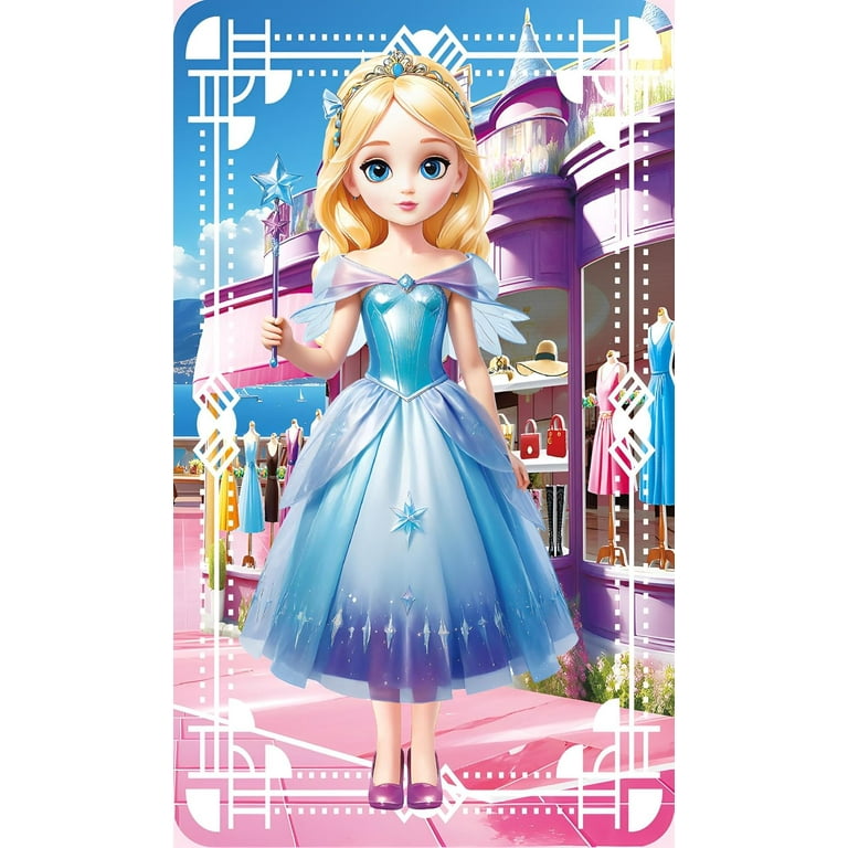 Cookadvan Magnetic Princess Dress-Up Paper Dolls, Travel Toy Set, Interchangeable Outfits - Walmart.com Cookadvan Magnetic Princess Dress-Up Paper Dolls, Travel Toy Set, Interchangeable Outfits - Walmart.com