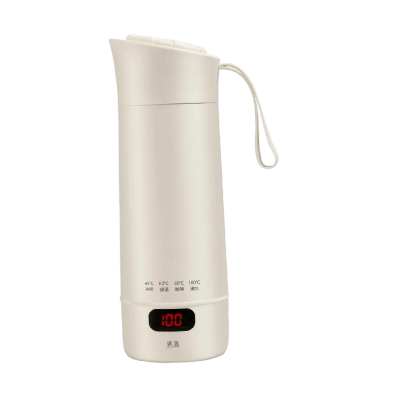 CarpNettore Electric Kettle Car Heating Cup Heated Mug Camping Travel Small Water Boiler