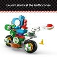 thumbnail image 6 of LEGO Super Mario: Mario Kart Yoshi Bike - Building Toy Set for Kids, Boys and Girls, Ages 7+ - Mario Kart Toy for Fans with Blue Yoshi - Gift Idea for Birthdays - 72031, 6 of 8