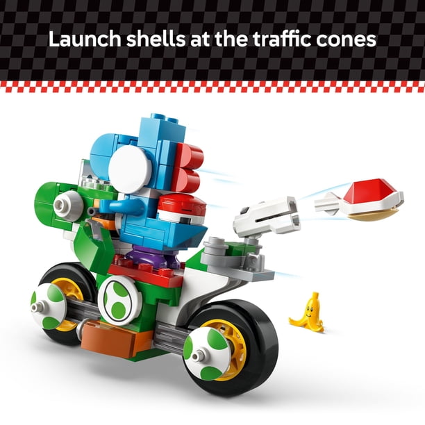 LEGO Mario Kart Yoshi Bike - Play kits for hotels - Walmart