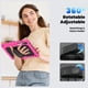 thumbnail image 3 of Funda para Samsung Galaxy Tab S10 Plus 12.4 pulgadas 2024/S9 FE Plus/S9 Plus 2023, funda protectora resistente a prueba de golpes con protector de pantalla, soporte giratorio de 360°, correa de mano, 3 of 9
