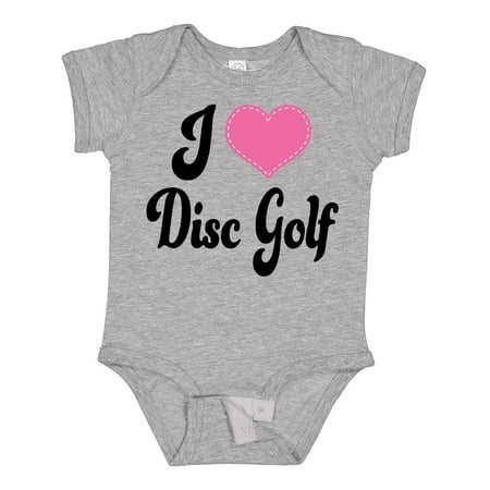 

Inktastic I Love Disc Golf Gift Baby Boy or Baby Girl Bodysuit