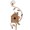 D, variant on LILIANG Birdhouse Garden Stakes Metal Birdhouse Decoration Birdhouse Iron Garden Decor