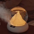 thumbnail image 1 of Fiudx Artículos en oferta con ofertas flash Humidificadores de vapor frío de 2000 ml, silenciosos y pequeños, para mesita de noche de dormitorio, ahorro de espacio, vista a la montaña, apagado automá, 1 of 7