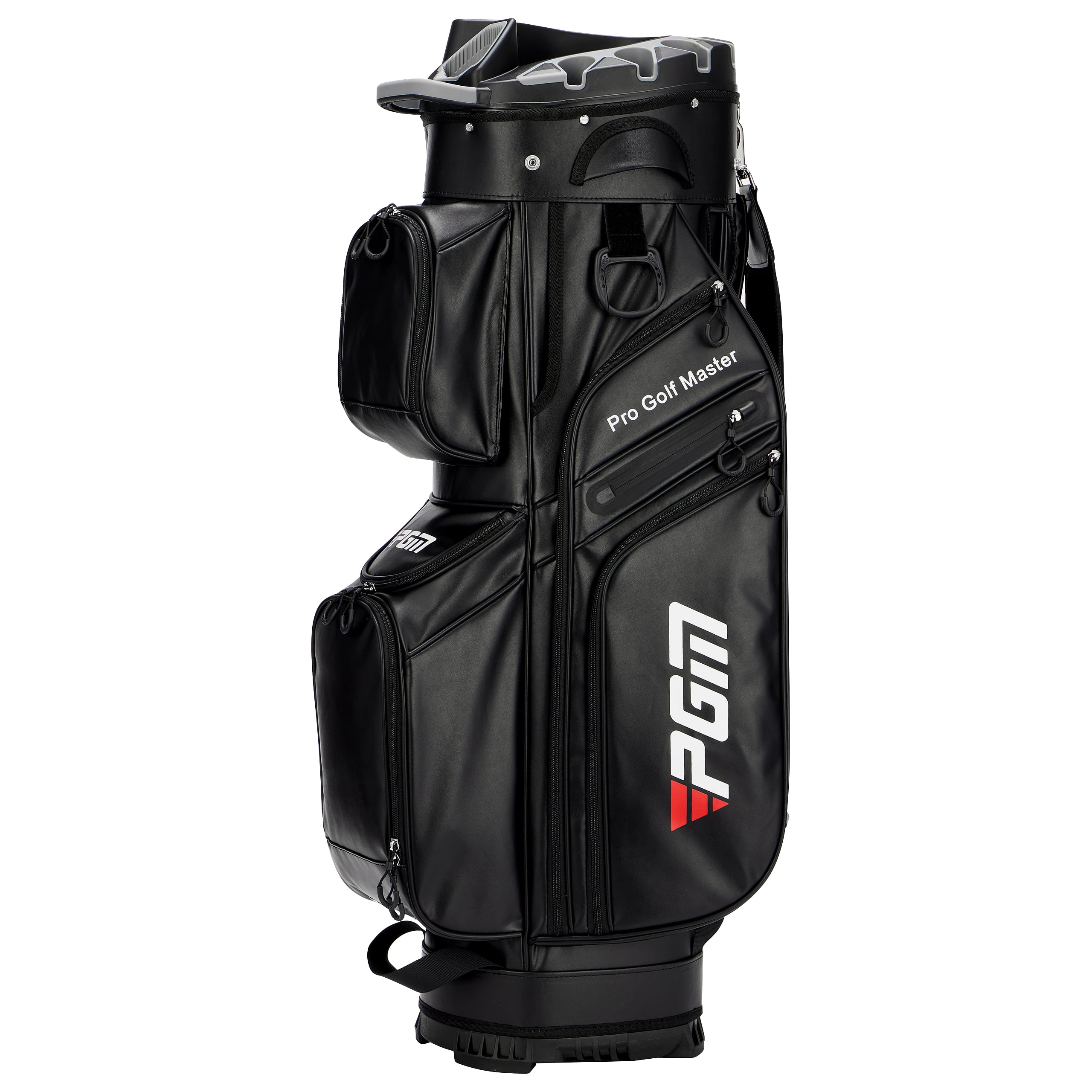 PGM Pro, Golf Cart Bag, 14 Way Organizer Divider Waterproof Black