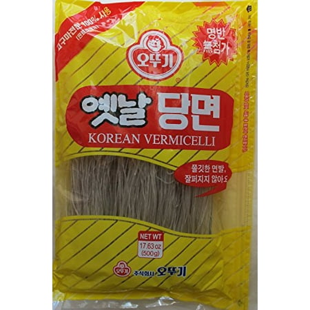 Ottogi Korean Vermicelli (Dang Myun) Glass Noodle, 17.63 Ounces (One (Best Vermicelli Noodles Brand)