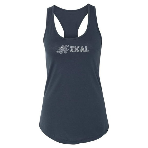 Snake And Ikal Text Tank Women -Ikal Designs, Female x-Large