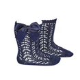 thumbnail image 1 of Baby Girl Over Calf Knee High Knitting Stockings Non-Slip Socks, 1 of 6