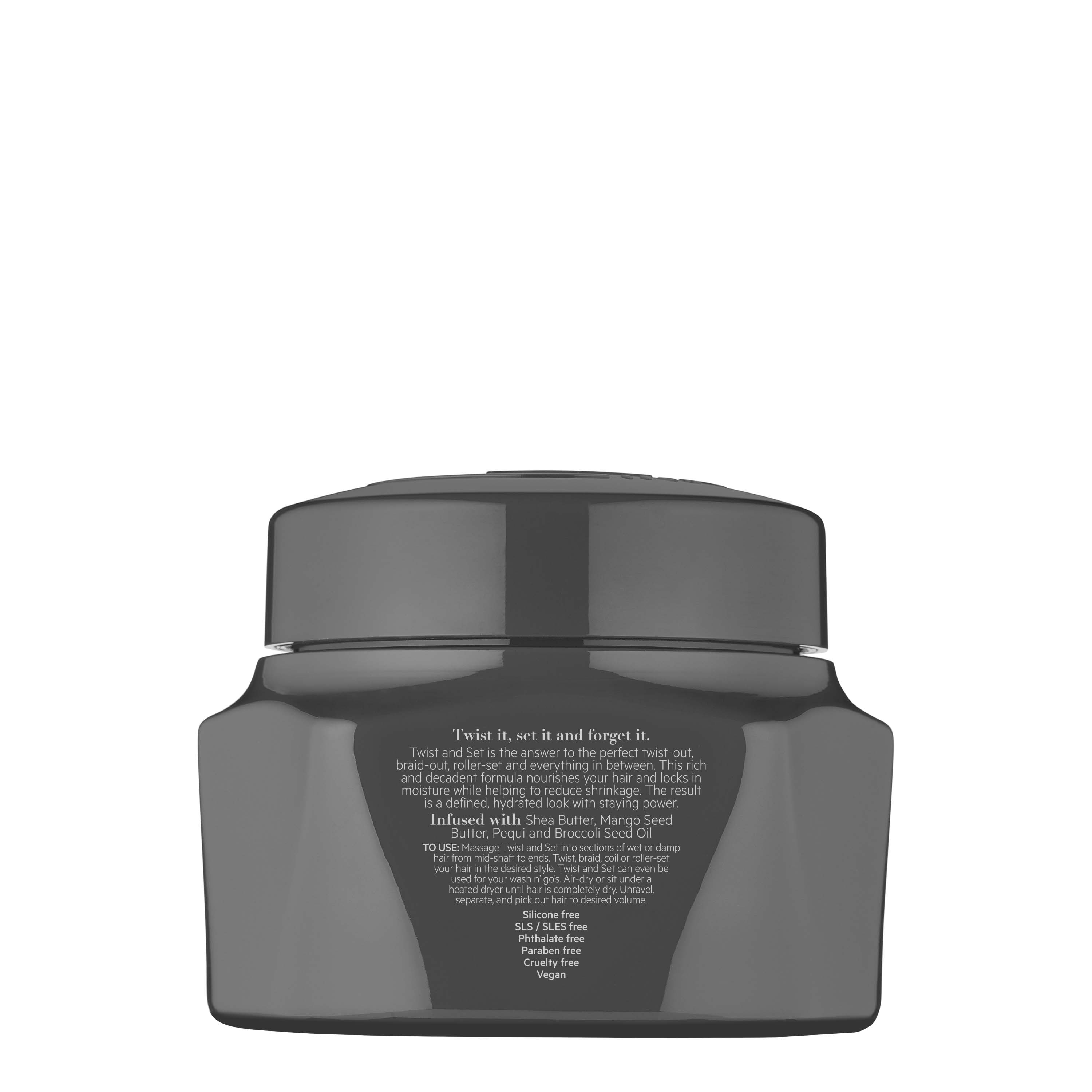 TPH BY TARAJI Twist & Set Twisting Curl Defining Curl Cream for Coily & Curly Hair with Shea Butter, Castor Oil & Mango Seed Butter | Natural Hair Styling Product, 8 oz. - image 2 of 5