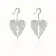 thumbnail image 3 of Pendientes con forma de corazón de ángel, 3 of 7