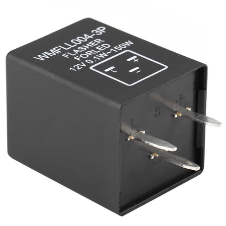 Flasher Relay,3-Pin EP28 Car Flasher Turn Signal Light Relay Pin E ...