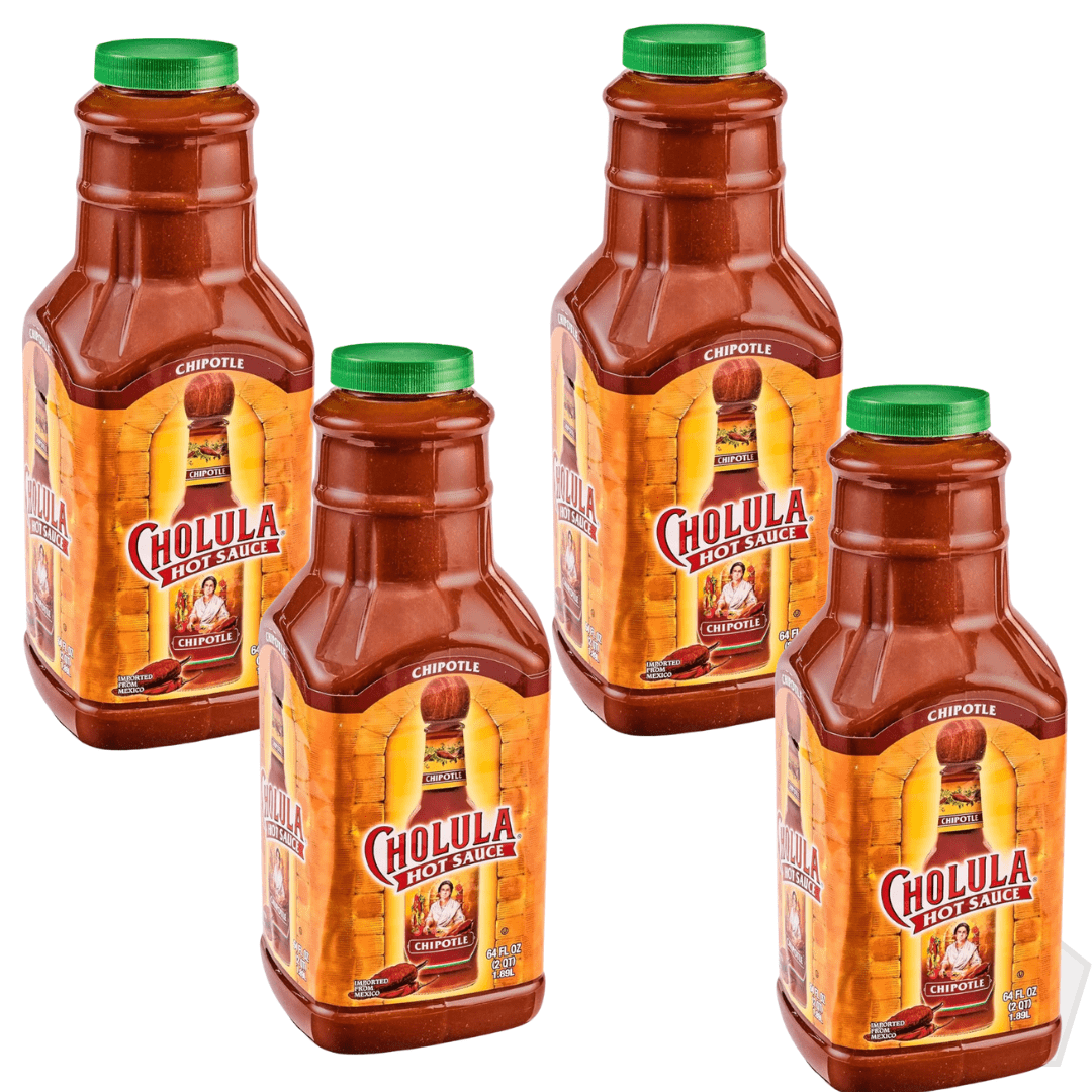Cholula 64 fl. oz. Chipotle Hot Sauce - 4/Case