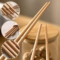 thumbnail image 2 of 1Pair Kitchen Cooking Chopsticks Wooden Long Chop Sticks Reusable V9U3, 2 of 4