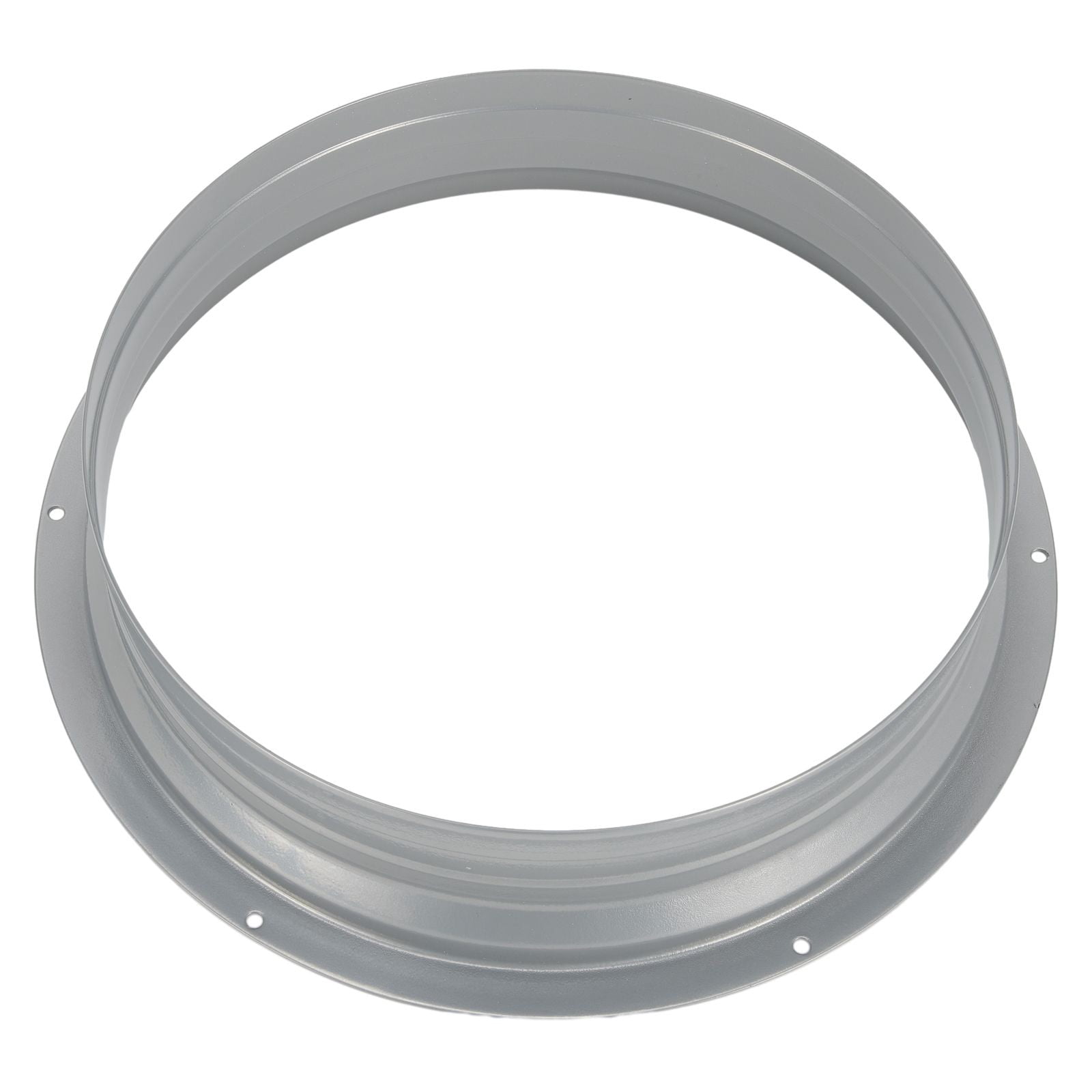 CHENGSI for Round Pipe Flange Aluminum Tube Air Ventilation Hose Connector 250mm Exhaust Duct Metal Flange Air Vent Galvanized Sheet Anti-Corrosion Cold-Resistant