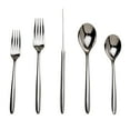 thumbnail image 2 of Nambe Dune 18/10 Stainless Steel 5pc. Place Setting (Service for One), 2 of 5