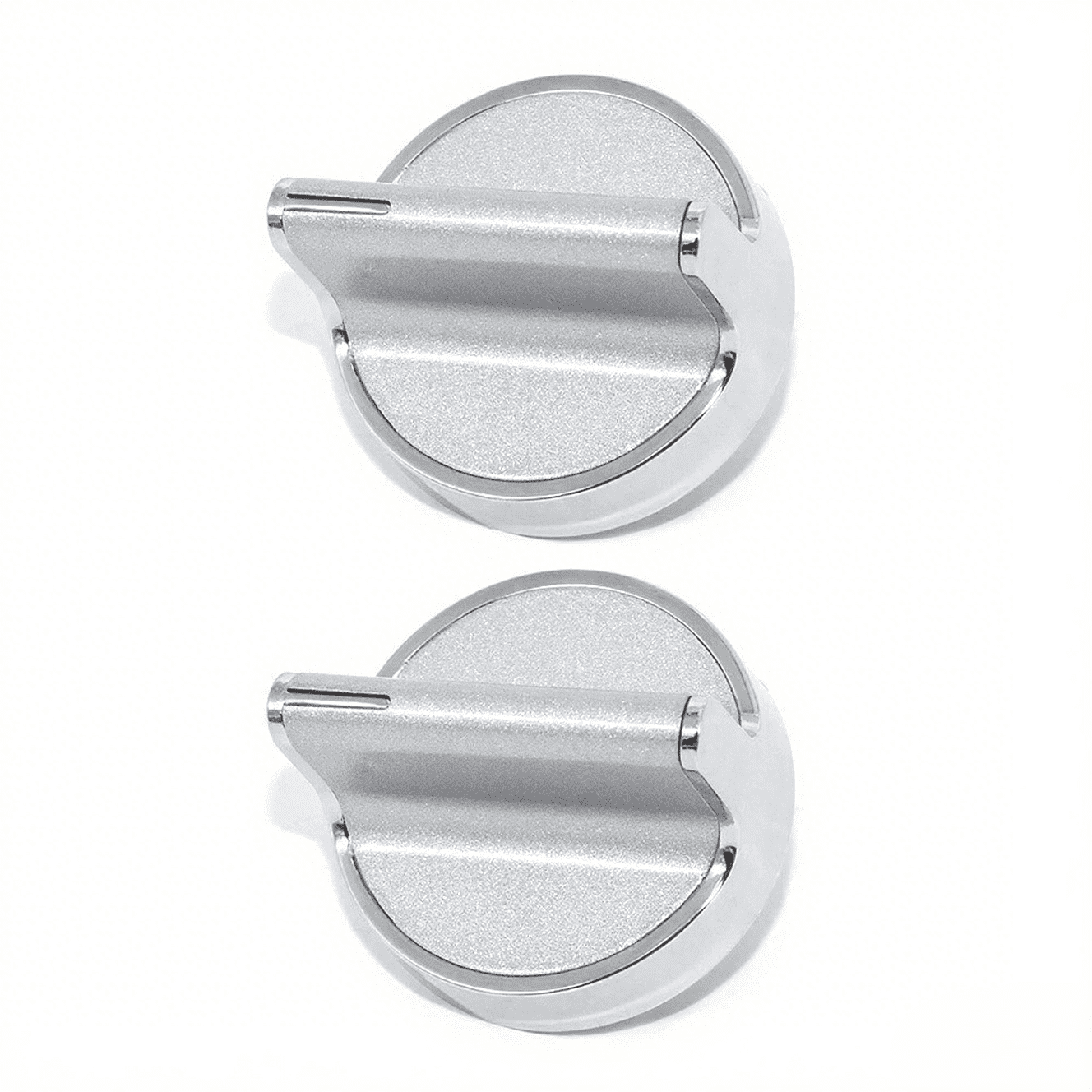 Aniceparthy 2 PCS W10818230 Range Surface Burner Knob - Compatible for Whirlpool Surface Burner Replacement Model WEG730H0DB0 WEG730H0DS0 WEG730H0DW0