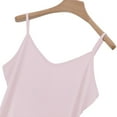 thumbnail image 4 of Duoif Undershirts for Women Womens Tank Tops Sleeveless Neck Loose Fit Summer Clothes Womens Tops Casual Pink XL, 4 of 7