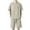 Army Green—Summer Outfits for Men, variant on BVOFAR Mens Workout 2 Piece Outfits Big and Tall Moisture Wicking Short Sleeve Shirts and Drawstring Running Shorts Lightweight Summer Tracksuits Cooling Athletic Sets White XL