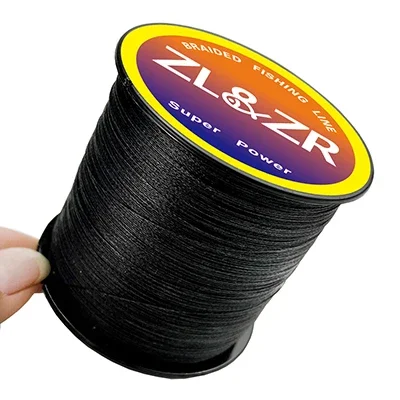 ZL&ZR Toutes Couleurs 4X Ligne de Pêche Tressée 300M Super Résistante 10LB-80LB Ligne de Pêche Résistante à l'Usure Ligne PE