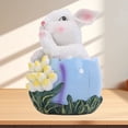 thumbnail image 1 of Easter Bunny Statue, Easter Egg Rabbits Decor Garden Statues Rabbits for Garden Yard Home Easter Decorations, 1 of 7