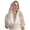 White, variant on Lace Latin Scarf Seethrough Everyday Wear Head Covering Mantilla Head Veil for Wedding Church Prayer Women Headpiece