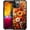 Beautiful Chrysanthemum, variant on Compatible with iPhone 15 Pro Max Case, A Burning Skull Case for Case for Men Boys, Anti-Scratch Soft TPU Shockproof Unique Protective Cover Pattern Design