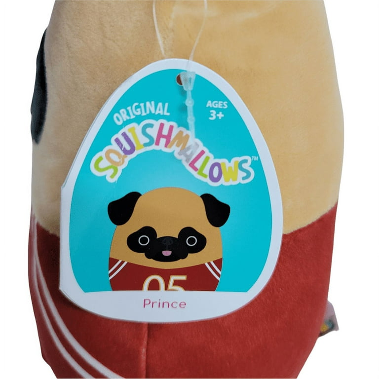 Squishmallows Prince the Pug 8 Squishmallow Football Jersey Fall